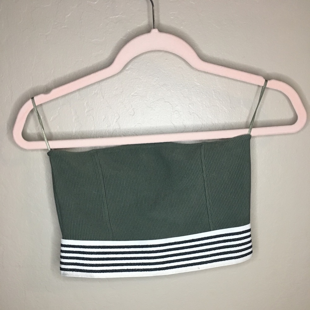 Top Shop Strapless Top